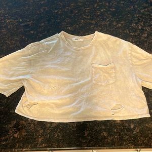 Distressed vintage t shirt